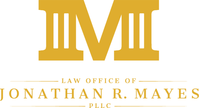 Law Office of Jonathan Mayes - logo designed by CleverOgre