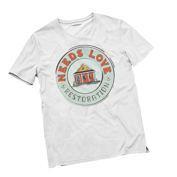 Needs Love Restoration Tshirt Logo