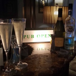 True Blue French 75 by CleverOgre